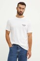 Бавовняна футболка Tommy Hilfiger MW0MW36208 білий AW24