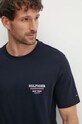 Odzież Tommy Hilfiger t-shirt bawełniany MW0MW36208 granatowy