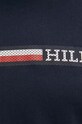 Tommy Hilfiger t-shirt bawełniany granatowy MW0MW36739