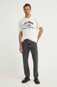 Хлопковая футболка Les Deux LDM101173 бежевый AW24