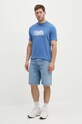 Karl Lagerfeld t-shirt 543235.755087 niebieski AW24