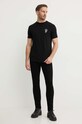 Karl Lagerfeld t-shirt 543221.755400 czarny AW24