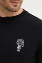Karl Lagerfeld t-shirt 543221.755400 czarny