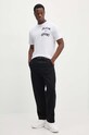 PLEIN SPORT tricou din bumbac FADC.MTK7560.STE003N alb AW24