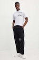 PLEIN SPORT t-shirt bawełniany FADC.MTK7560.STE003N biały AW24