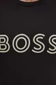 Хлопковая футболка Boss Green чёрный 50519358