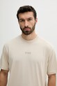 Odzież BOSS Green t-shirt bawełniany 50519368 beżowy