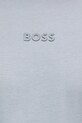 BOSS Green pamut póló 50519368 kék