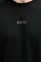 BOSS Green T-shirt męski bawełniany Tee 10 50519368 czarny