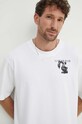 G-Star t-shirt bawełniany D24691.C784 biały