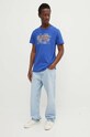 G-Star t-shirt in cotone D24682.C506 blu AW24