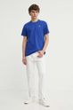 G-Star Raw tricou din bumbac D24684.C336 albastru AW24