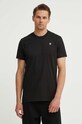 G-Star t-shirt bawełniany D24684.C336 czarny AW24