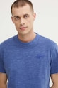 G-Star tricou din bumbac albastru D24688.B256