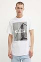 G-Star Raw t-shirt bawełniany biały D24683.C372