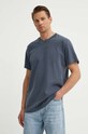 G-Star t-shirt bawełniany granatowy D25737.C756