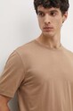 BOSS t-shirt beżowy 50513674