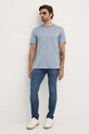 BOSS tricou din bumbac 50518539 albastru AW24