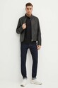 BOSS t-shirt bawełniany x Porsche 50518631 czarny AW24