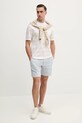 BOSS t-shirt bawełniany 50520298 biały SS25