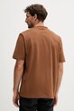 Odzież BOSS t-shirt bawełniany 50520298 brązowy