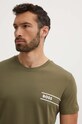 Odzież BOSS t-shirt bawełniany 50517715 zielony