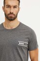 Odzież BOSS t-shirt bawełniany 50517715 szary
