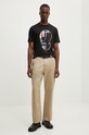Бавовняна футболка PS Paul Smith M2R.011R.NP4685 чорний AW24