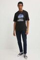 HUGO Blue t-shirt bawełniany 50519047 czarny AW24