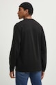 Odzież HUGO Blue longsleeve bawełniany 50519060 czarny