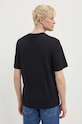 Îmbrăcăminte Hugo Blue tricou din bumbac 50519706 negru