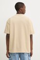 Одежда Хлопковая футболка HUGO 50516664 бежевый