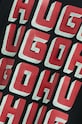 HUGO t-shirt bawełniany czarny 50519714