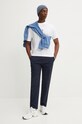 HUGO tricou din bumbac 50516738 alb AW24