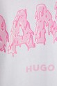 Хлопковая футболка HUGO 50517645 белый