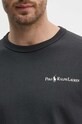 Βαμβακερό μπλουζάκι Polo Ralph Lauren 710950137 γκρί