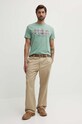 Polo Ralph Lauren t-shirt bawełniany 710941855 zielony AW24