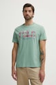 Polo Ralph Lauren t-shirt bawełniany zielony 710941855