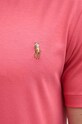 Polo Ralph Lauren t-shirt bawełniany 710740727 czerwony