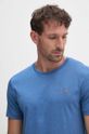 Pamučna majica Polo Ralph Lauren plava 710740727