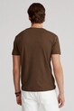 Polo Ralph Lauren t-shirt bawełniany 710740727 brązowy AW25