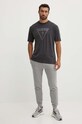 Guess t-shirt bawełniany ALINO Z4YI00.I3Z14 szary AW24