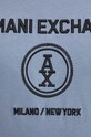 Armani Exchange t-shirt bawełniany 6DZTLC.ZJ9JZ niebieski