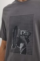 Armani Exchange t-shirt bawełniany szary 6DZTLD.ZJ9JZ