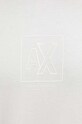 Armani Exchange tricou din bumbac alb 6DZTLE.ZJ9JZ