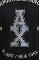 Bavlněné tričko Armani Exchange 6DZTLR.ZJLFZ černá