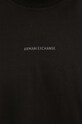 Armani Exchange tricou din bumbac negru 6DZTLS.ZJLFZ