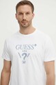 Guess t-shirt bawełniany biały M4YI05.I3Z14