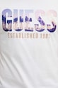 Guess t-shirt bawełniany M4YI83.K9RM1 biały