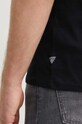 Guess t-shirt bawełniany czarny M4YI83.K9RM1